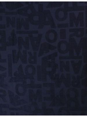 1. Telo pareo lettere Blu Emporio Armani 2317623r452