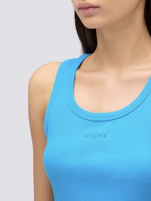 2. Canotta cropped Bilberry Sundek w387ttcr500