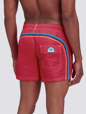 3. Pantaloncino da mare con iconico arcobaleno Flamingo 04 Sundek m504bdta100