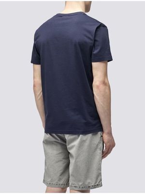 4. T-shirt con logo Navy02 Sundek m287tej7800