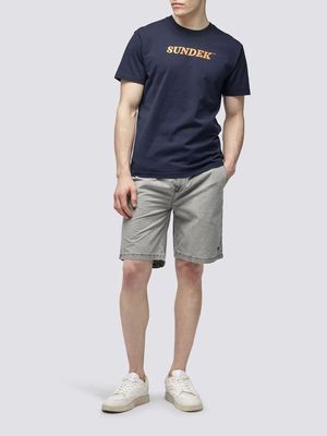 3. T-shirt con logo Navy02 Sundek m287tej7800