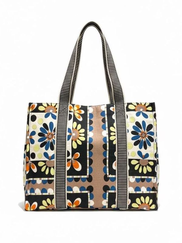1. Canvas beach bag fantasy Ordi.to ordi.bag col.2