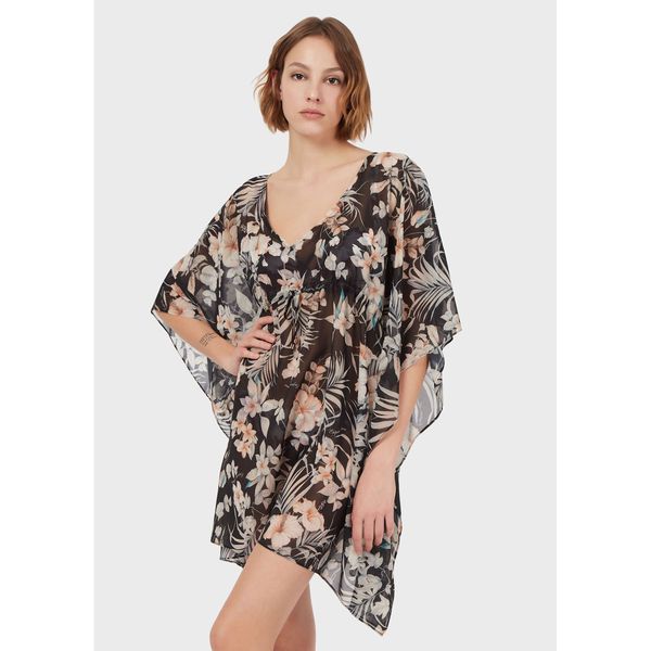 2. Kaftano fiori Nero Emporio Armani 2626631p316166720