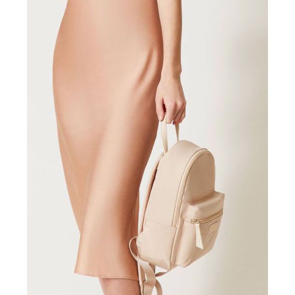 2. Satin backpack Milkshake Twin Set 211ll7zbb